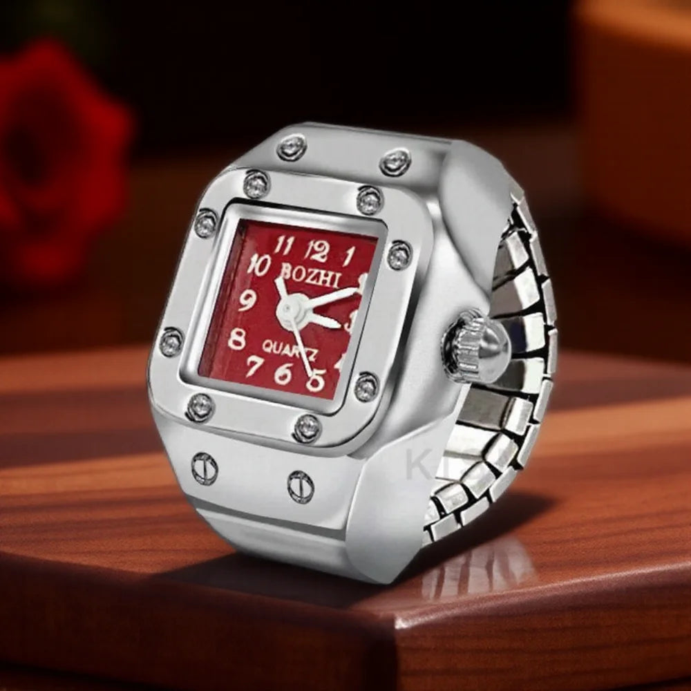 Men Women Punk Style Square Round Quartz Couple Watches Casual Creative Gifts Electronic Watches