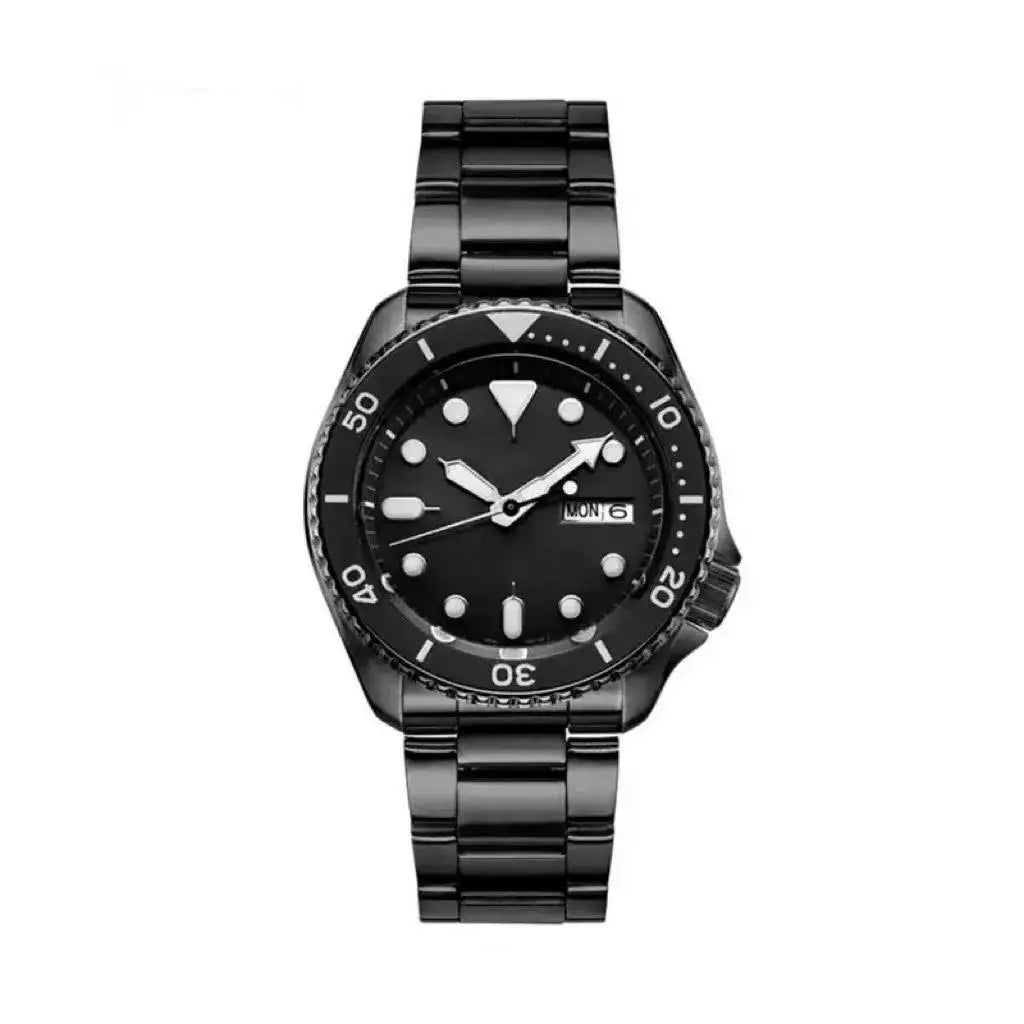 new men's quartz watch fashion classic business men's watch quartz watch men's luminous calendar steel belt watch