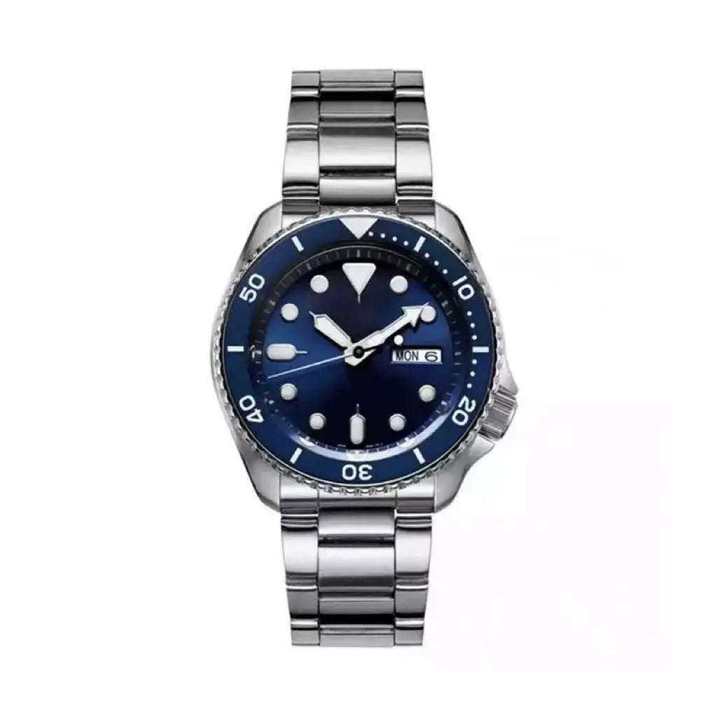 new men's quartz watch fashion classic business men's watch quartz watch men's luminous calendar steel belt watch