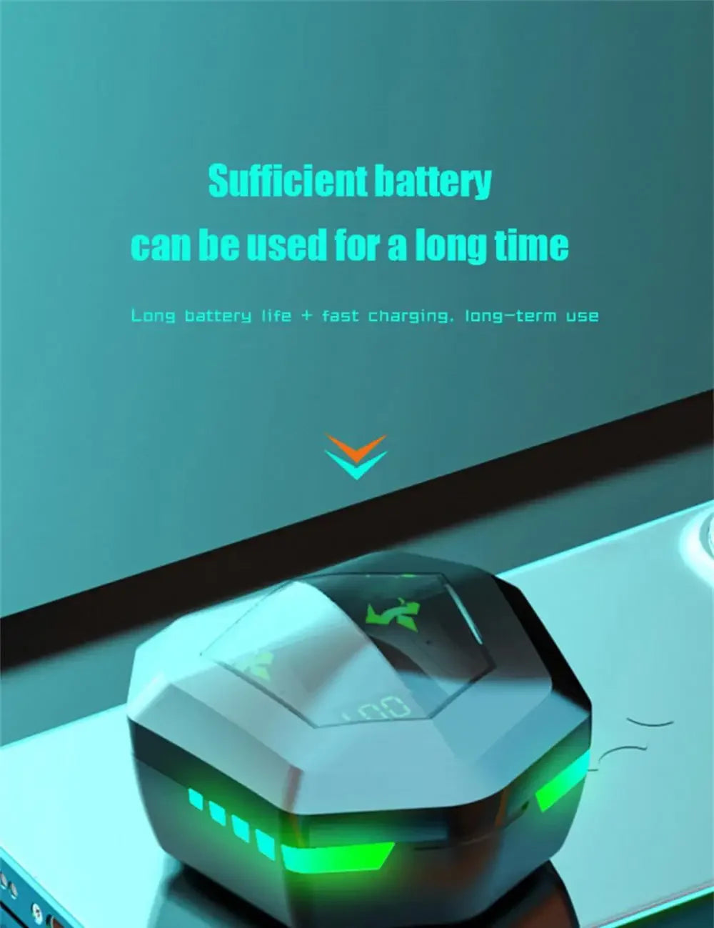 N35 Digital display Tws Audifonos Auriculares Bluetooth Wireless Headphones Earbuds Gaming In-Ear Earphones