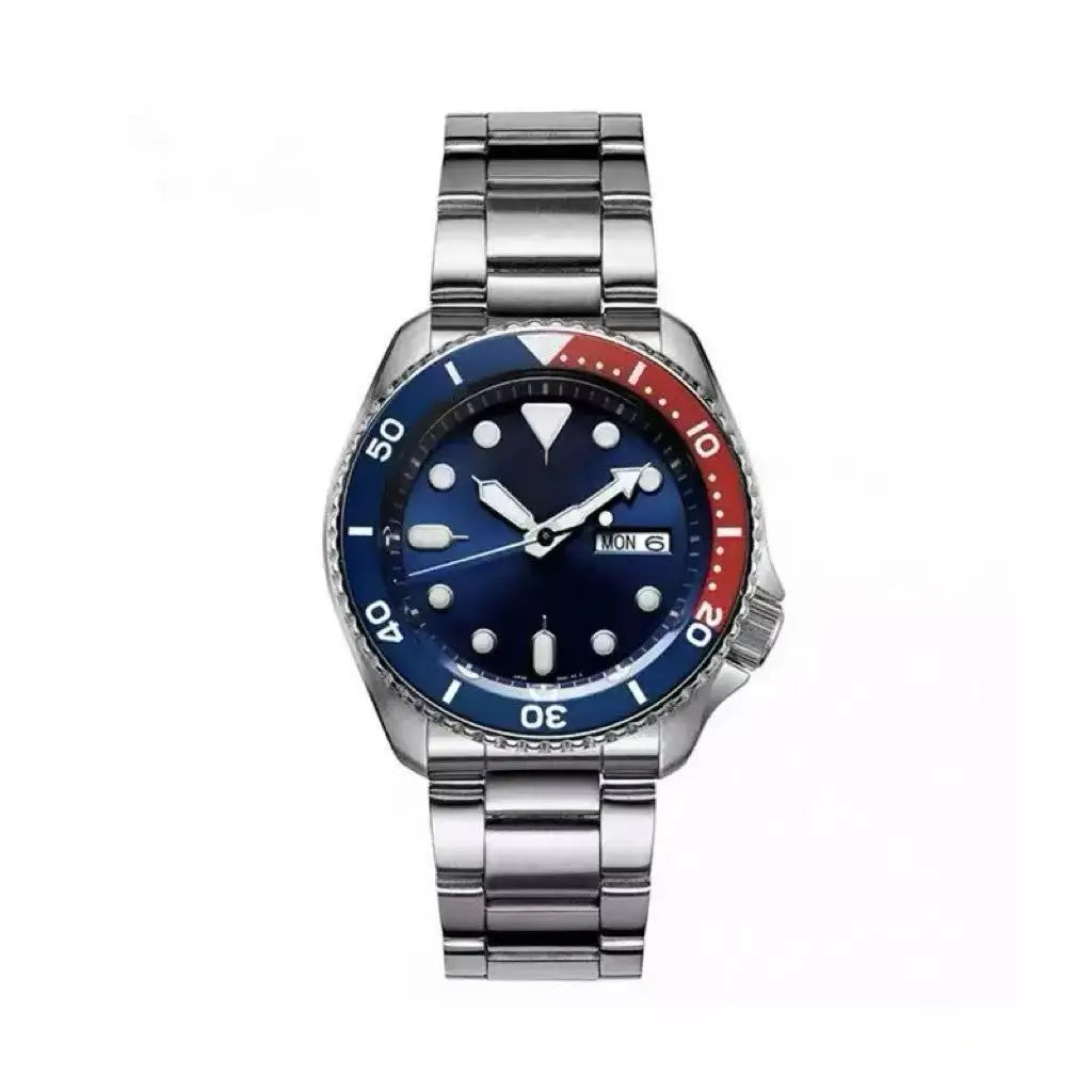 new men's quartz watch fashion classic business men's watch quartz watch men's luminous calendar steel belt watch