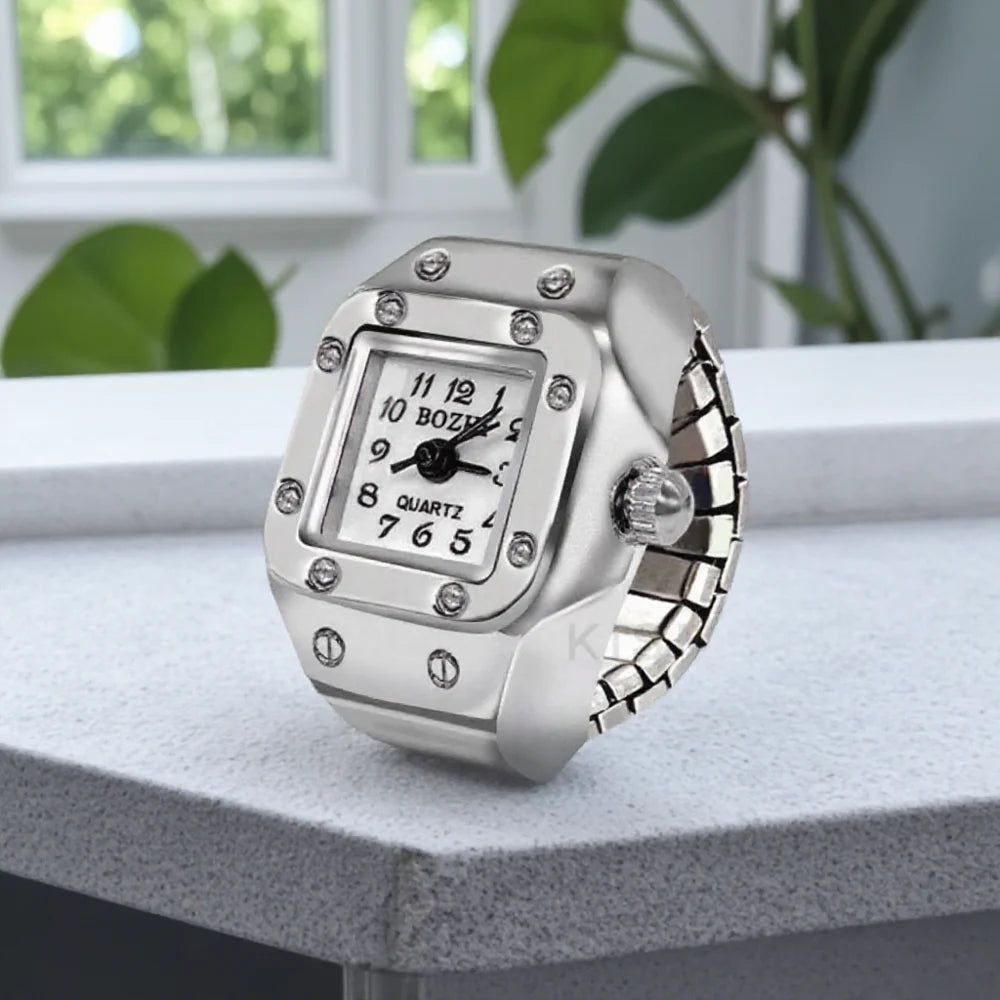 Men Women Punk Style Square Round Quartz Couple Watches Casual Creative Gifts Electronic Watches