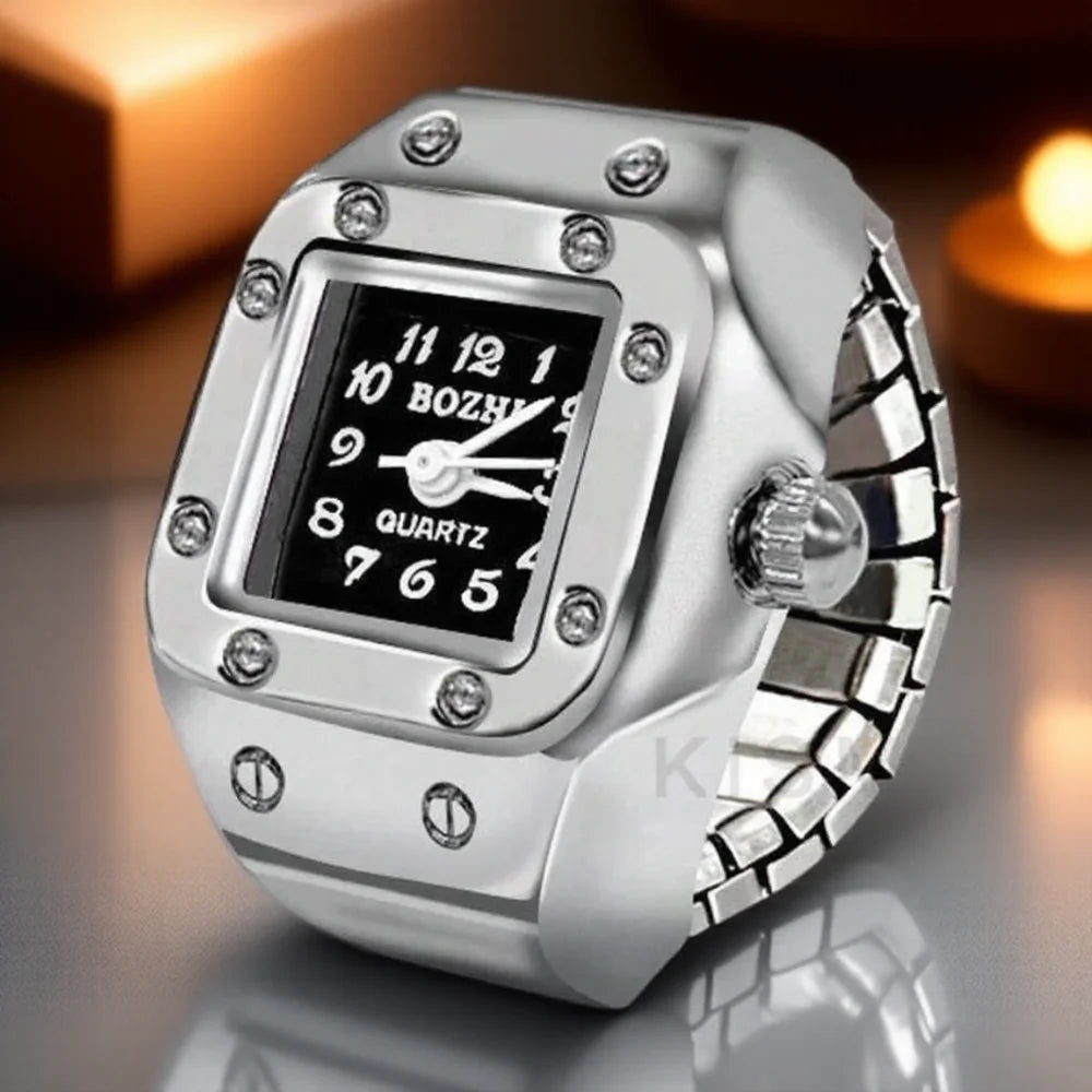 Men Women Punk Style Square Round Quartz Couple Watches Casual Creative Gifts Electronic Watches