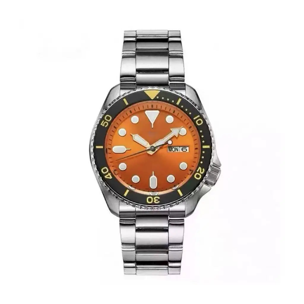 new men's quartz watch fashion classic business men's watch quartz watch men's luminous calendar steel belt watch