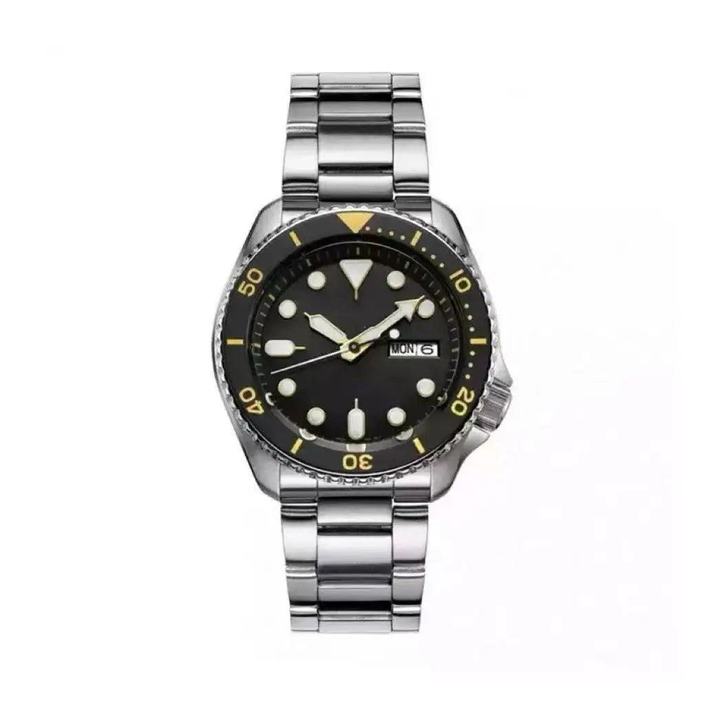new men's quartz watch fashion classic business men's watch quartz watch men's luminous calendar steel belt watch