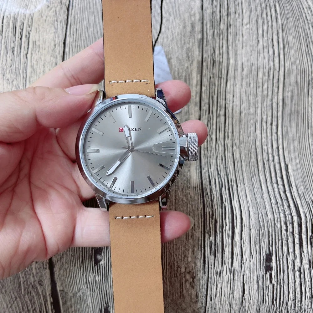 Curren 8192 8208 Sport Quartz Wristwatch Casual Fashion Waterproof Men's Big Watches Male Luminous Hands Clock Relogio Masculino