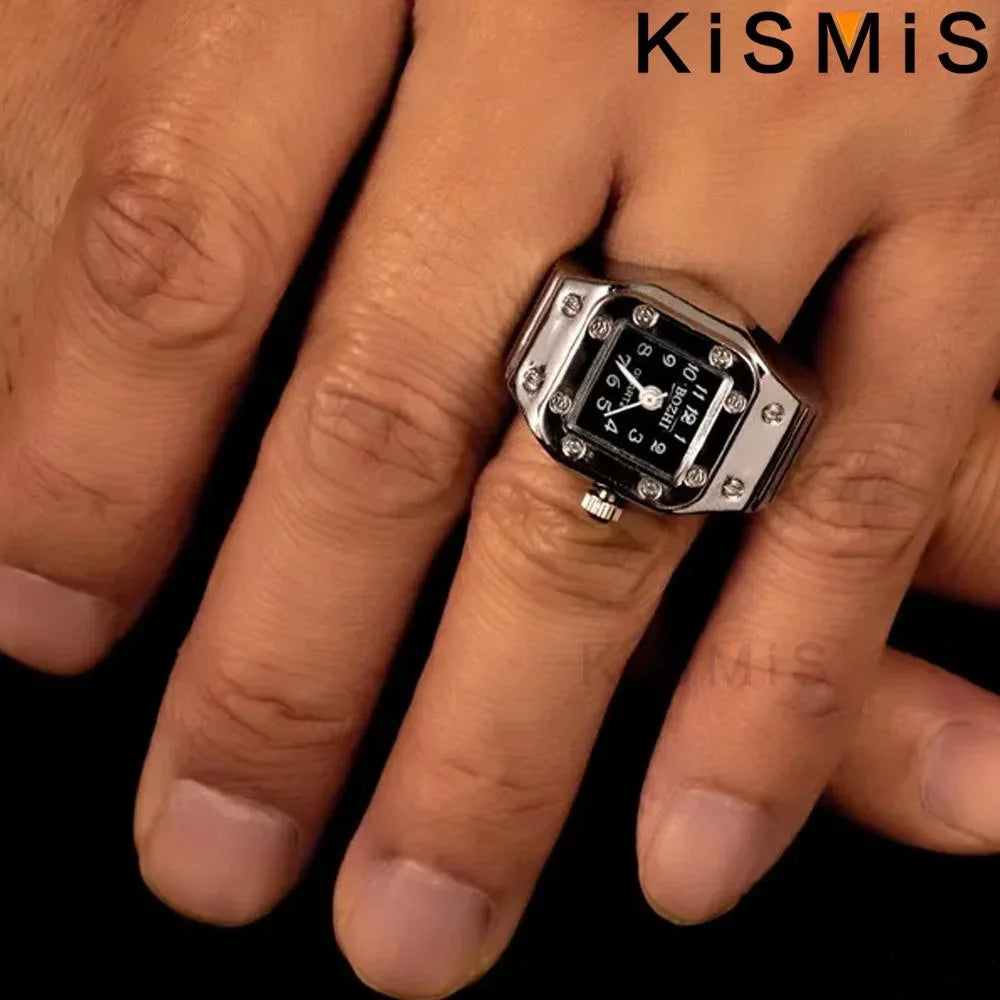 Men Women Punk Style Square Round Quartz Couple Watches Casual Creative Gifts Electronic Watches