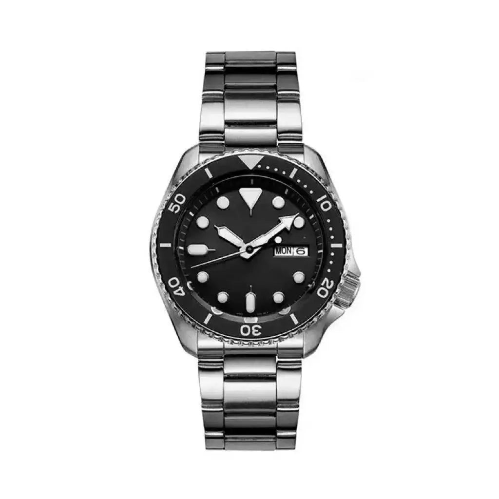 new men's quartz watch fashion classic business men's watch quartz watch men's luminous calendar steel belt watch